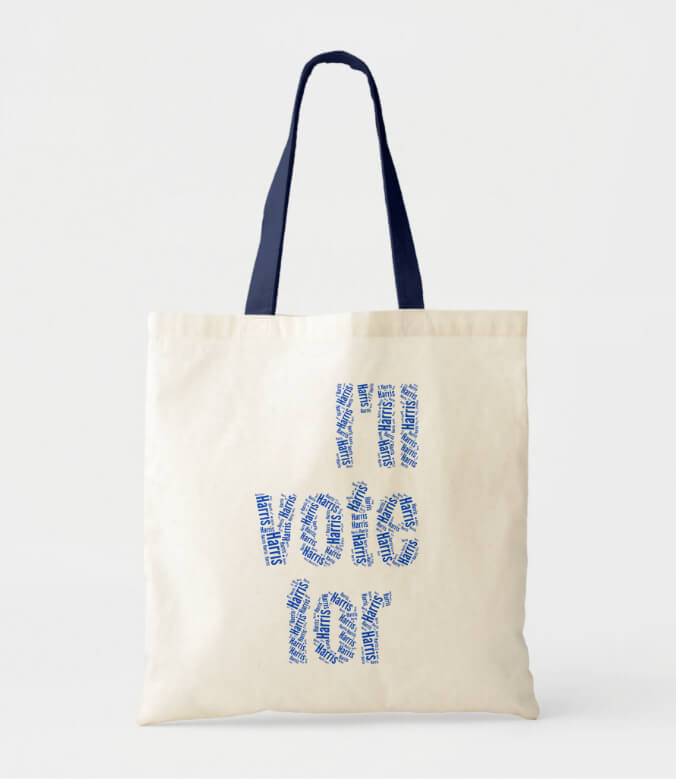 TRUMP vs. HARRIS / I'll vote for… Harris Tote Bag