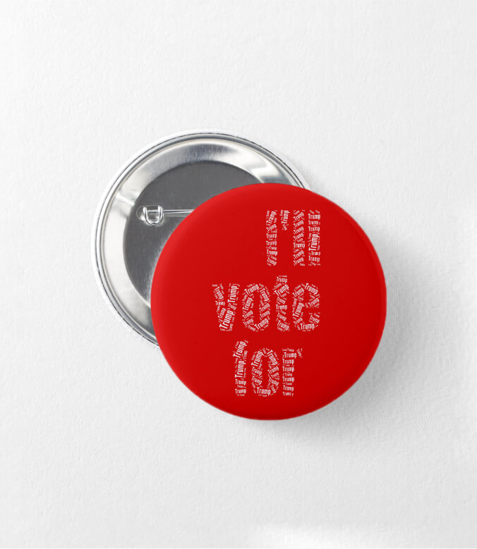 TRUMP vs. HARRIS / I'll vote for… Trump Red Button