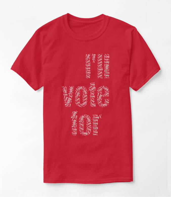 TRUMP vs. HARRIS / I'll vote for… Trump Red T-Shirt